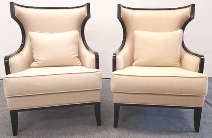 PAIR JONATHAN CHARLES KNIGHTSBRIDGE ARMCHAIRS