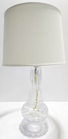 VINTAGE LARGE WATERFORD CRYSTAL TABLE LAMP