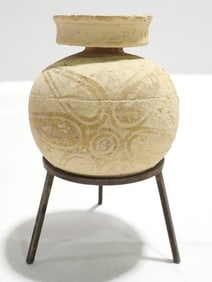 ANCIENT POTTERY ARYBALLOS, POSSIBLY CORINTHIAN