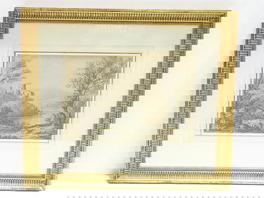 ATTRIBUTED TO DAVID CHARLES READ, PENCIL SKETCHING