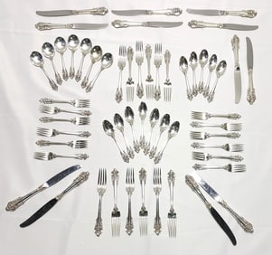 WALLACE "GRANDE BAROQUE" STERLING SILVER FLATWARE