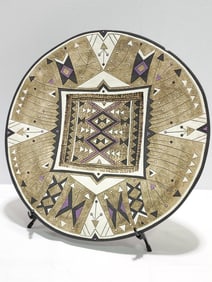RODNEY BLUMENFELD ART POTTERY CERAMIC CHARGER