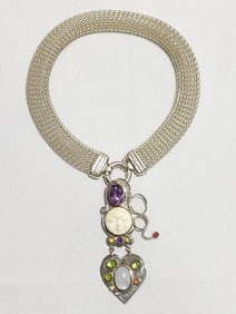FREDERIC DUCLOS NECKLACE WITH THE DREAMER PENDANT
