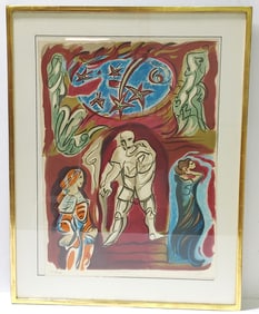 ANDRE MASSON "DON GIOVANNI" HAND SIGNED LITHOGRAPH