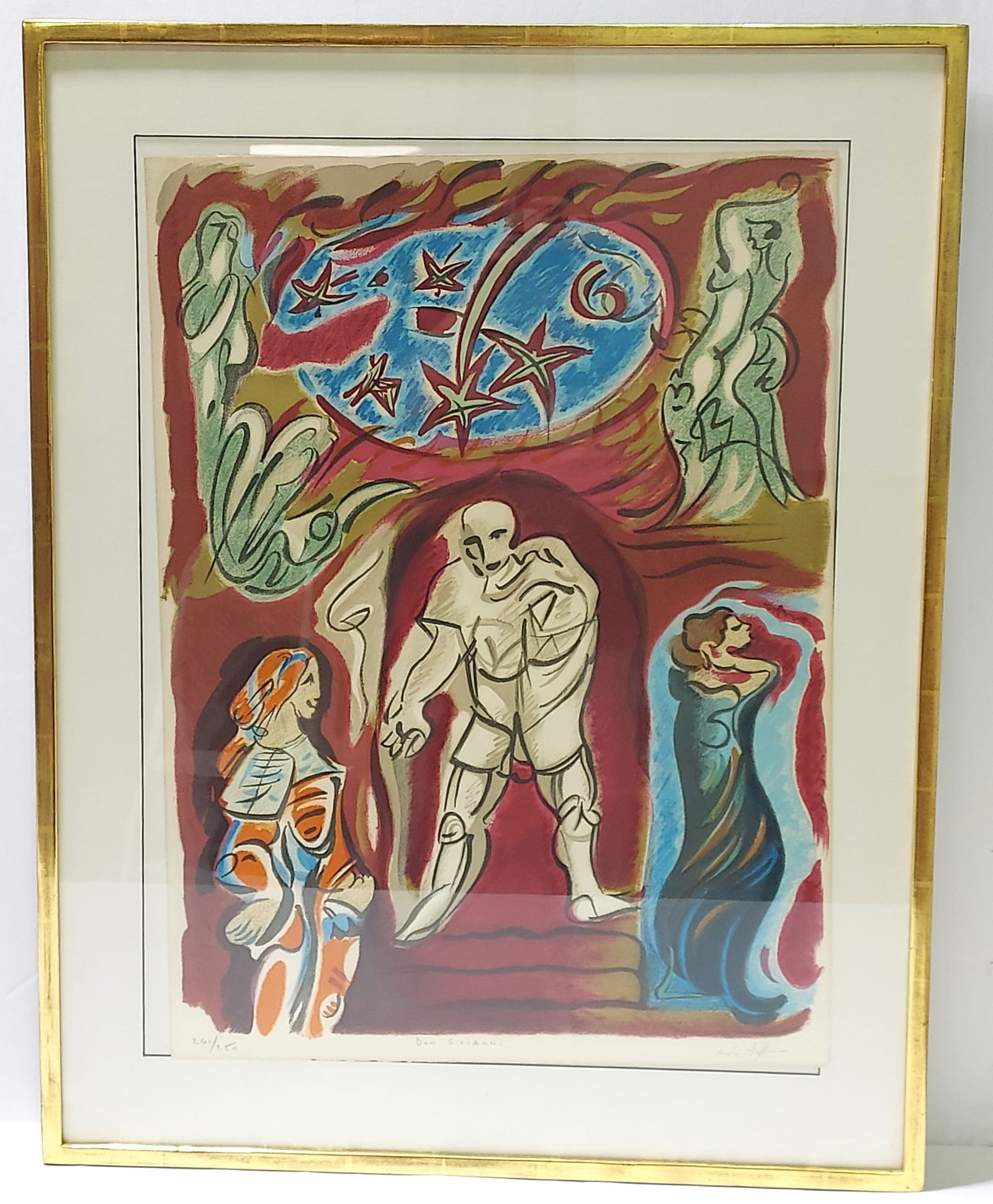 ANDRE MASSON "DON GIOVANNI" HAND SIGNED LITHOGRAPH (1 of 11)