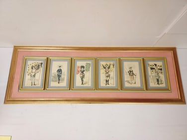 ALF COOKE LEEDS CHROMOLITHOGRAPHS: ARMY & NAVY..