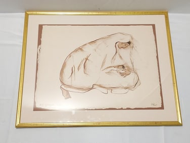 R.C. GORMAN ANGELA'S BABY HAND SIGNED LITHOGRAPH