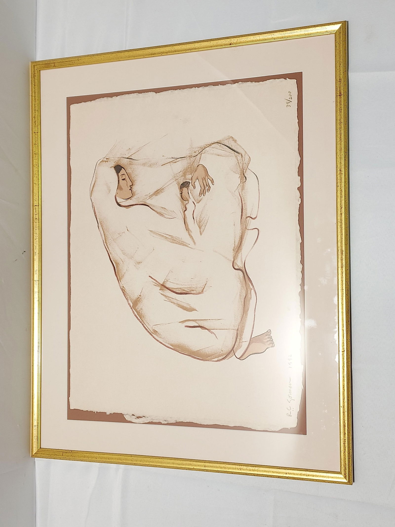 R.C. GORMAN ANGELA'S BABY HAND SIGNED LITHOGRAPH (1 of 8)