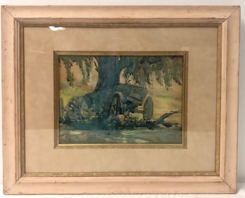 WILLIAM G. SCHNELLE (US 1897-1956), WATERCOLOR