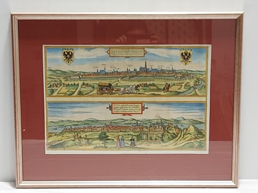VIENNA / BUDAPEST, GEORG BRAUN & HOGENBERG, 1572