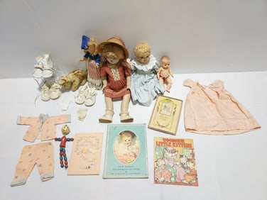 COLLECTION ANTIQUE DOLLS & ACCESSORIES
