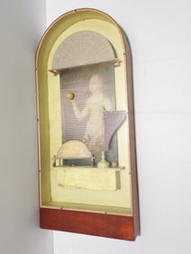 PHIL PARKER MIXED MEDIA ASSEMBLAGE URANIA RELIQUAR