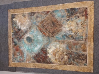 TATIANA MCKINNEY ABSTRACT HAND PAINTED TAPESTRY