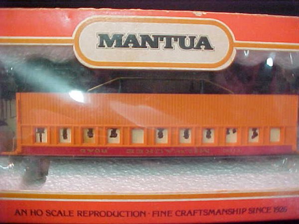 GROUP MANTUA HO SCALE RR CARS - 2