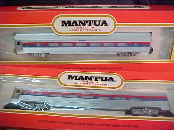 GROUP MANTUA HO SCALE RR CARS - 5