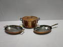 H1306 Mauviel Copper Stock Pot 2 Revere pans