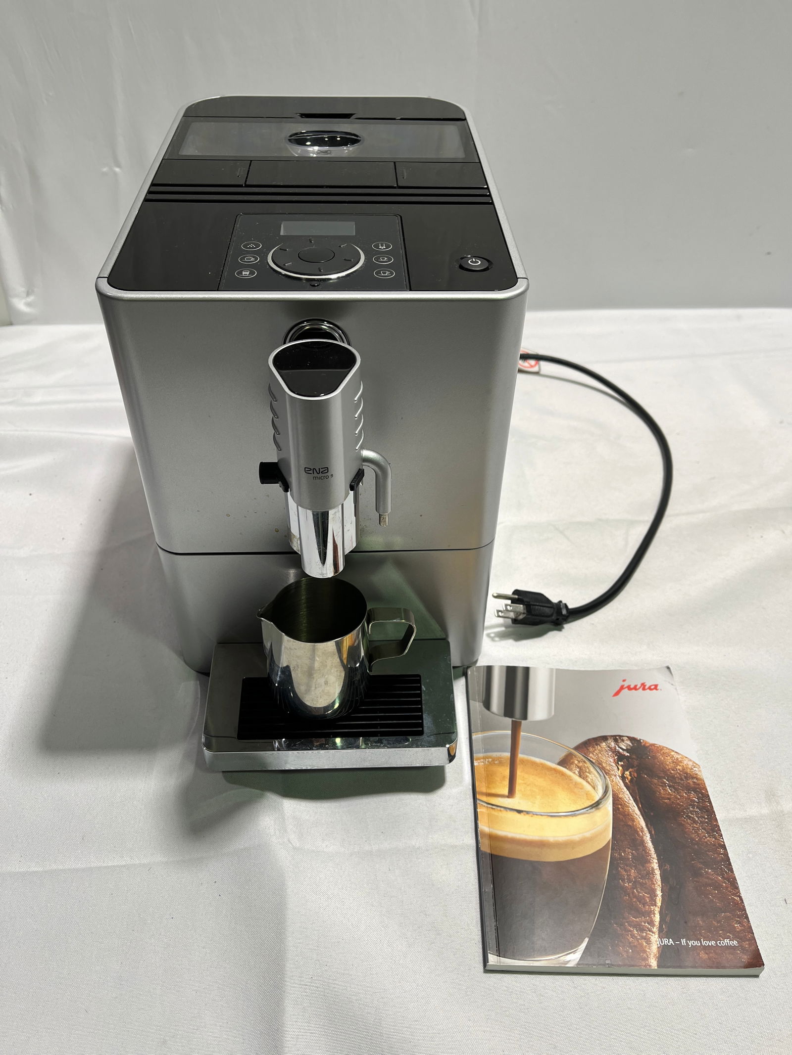 H1307 Jura ENA Micro 9 One Touch Coffee Machine (1 of 11)
