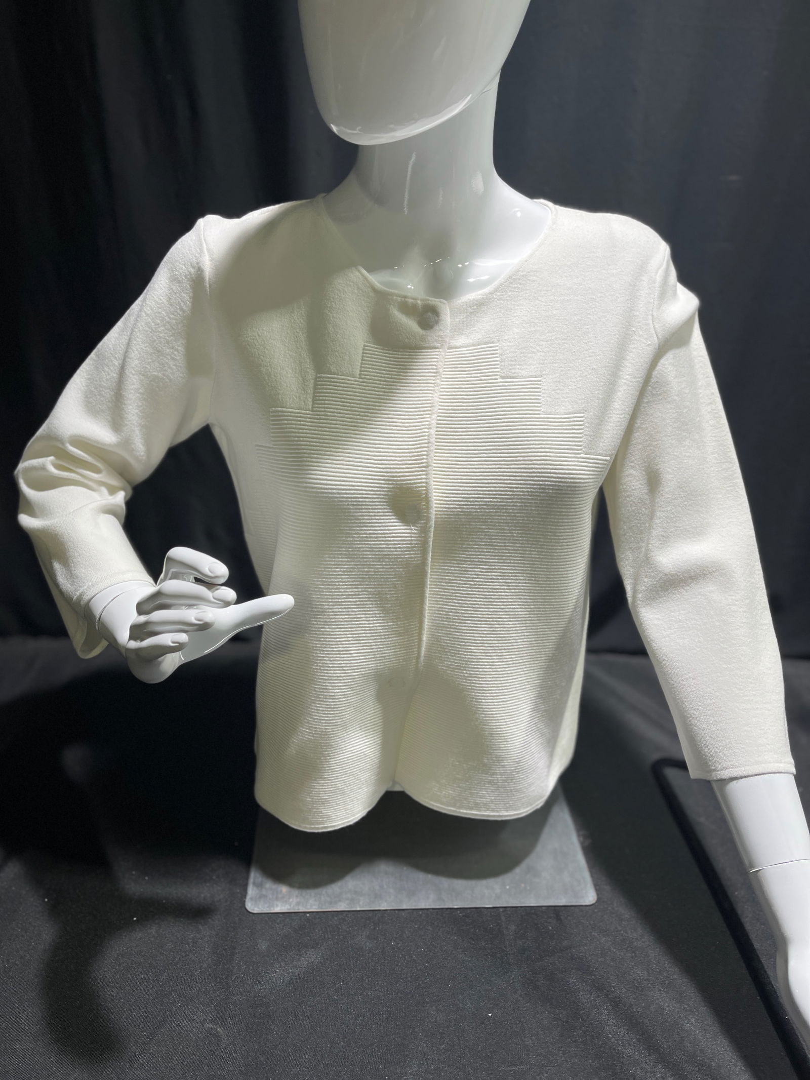 H1199 Giorgio Armani Sweater Jacket: (1 of 3)