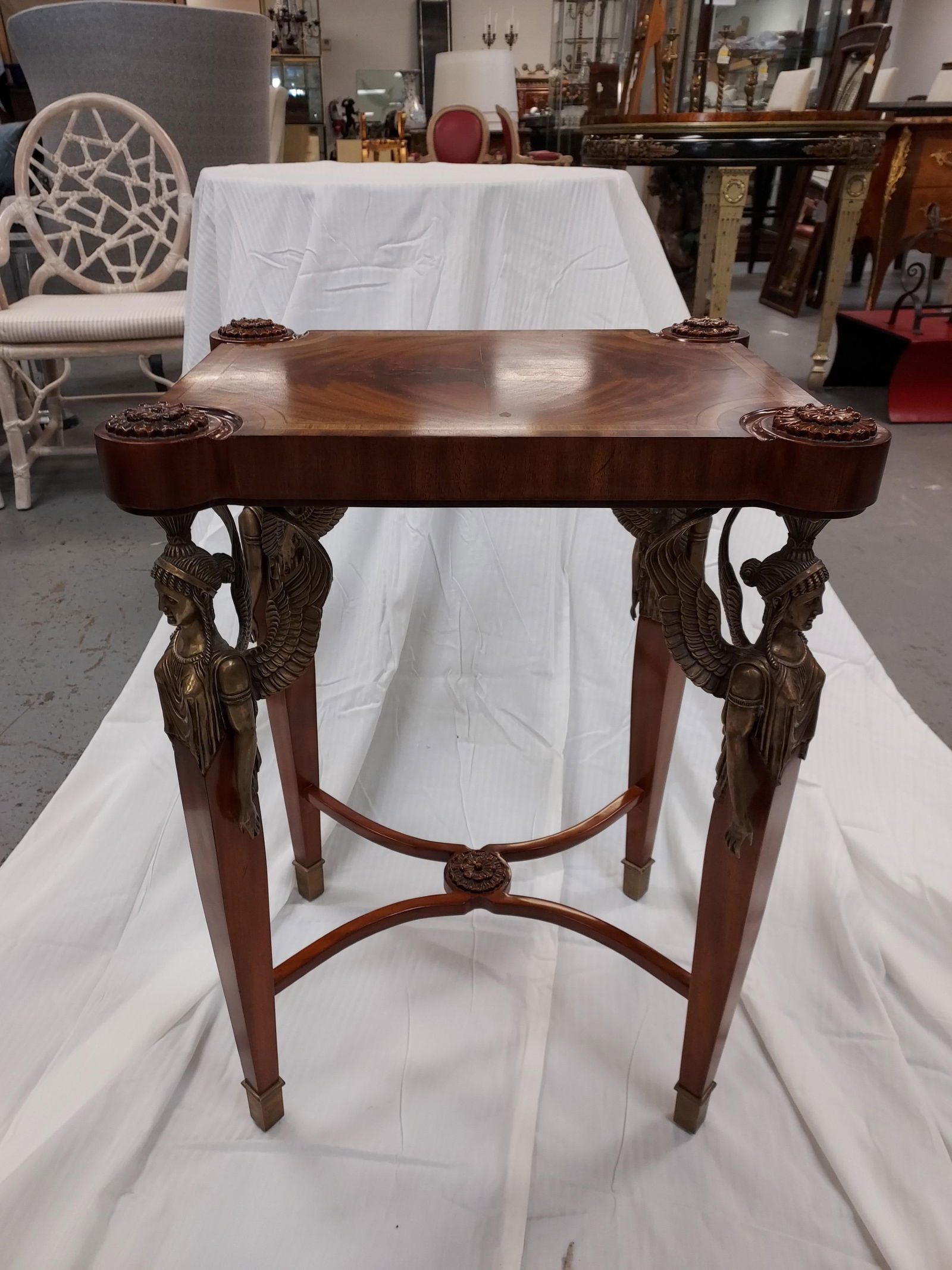 H1065 Maitland-Smith French Empire style Table (1 of 6)