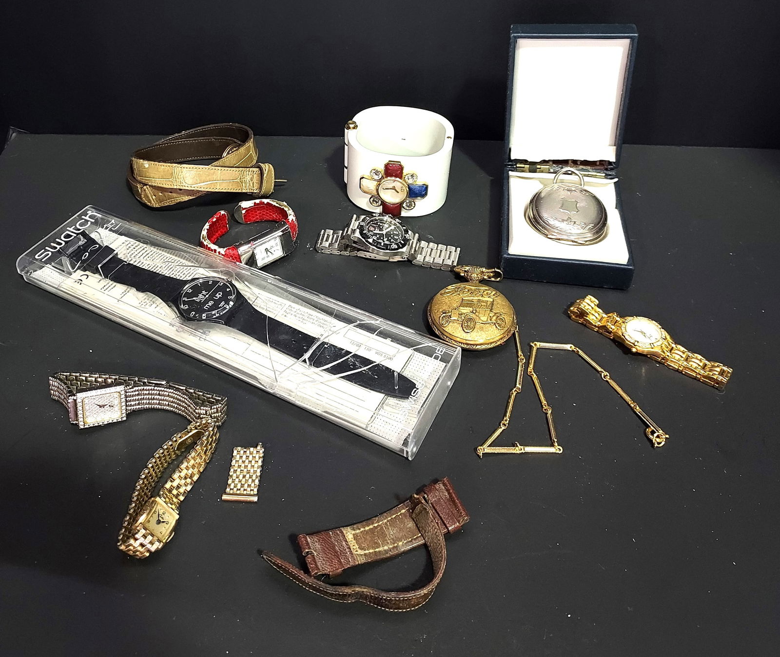 H523 10 pcs assorted unisex & ladies watches (1 of 9)