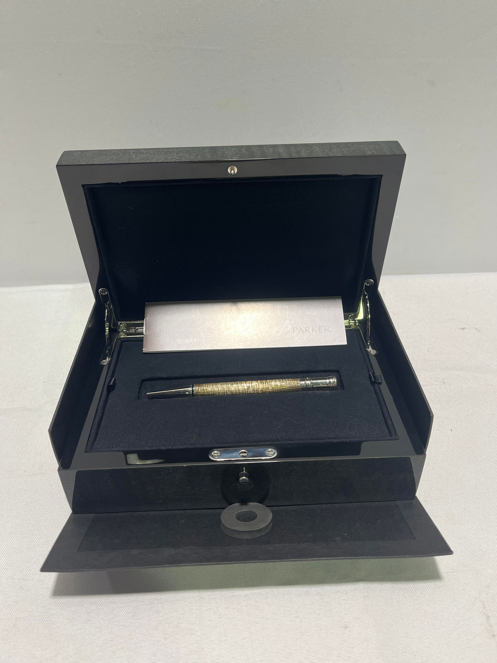 H370 Parker ballpoint Duofold sterling silver ball (1 of 14)