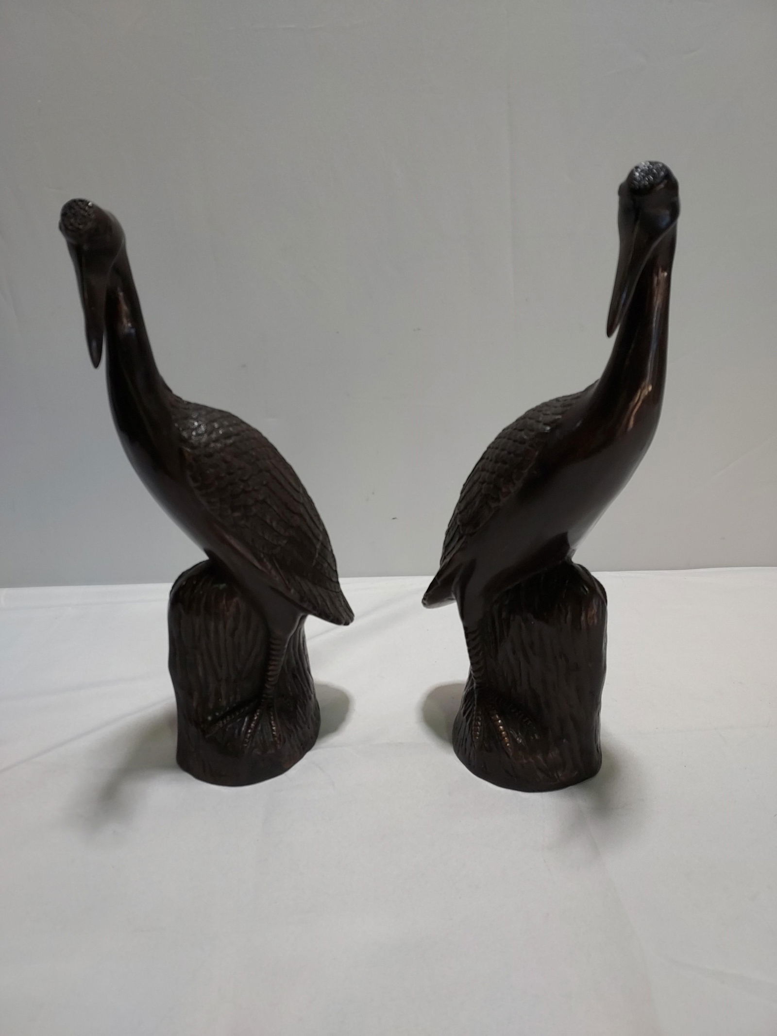 H175 Pair Maitland Smith bronze bird figurines (1 of 11)