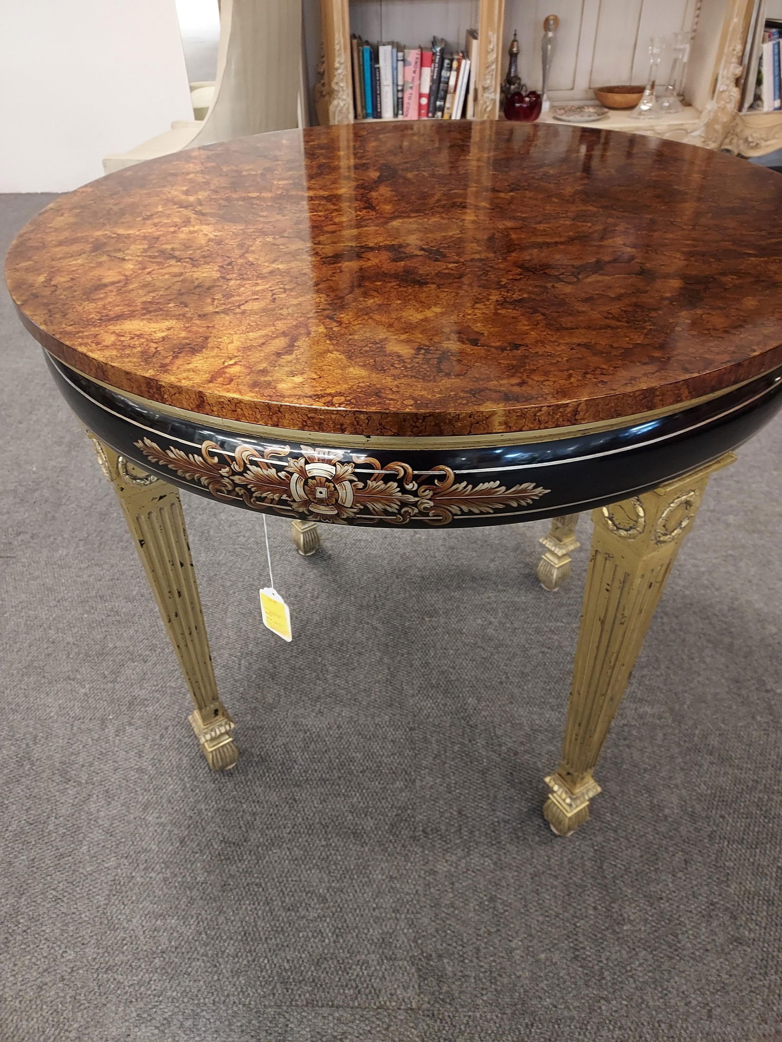 H931 Karges Directoire Parcel gilt center table (1 of 5)