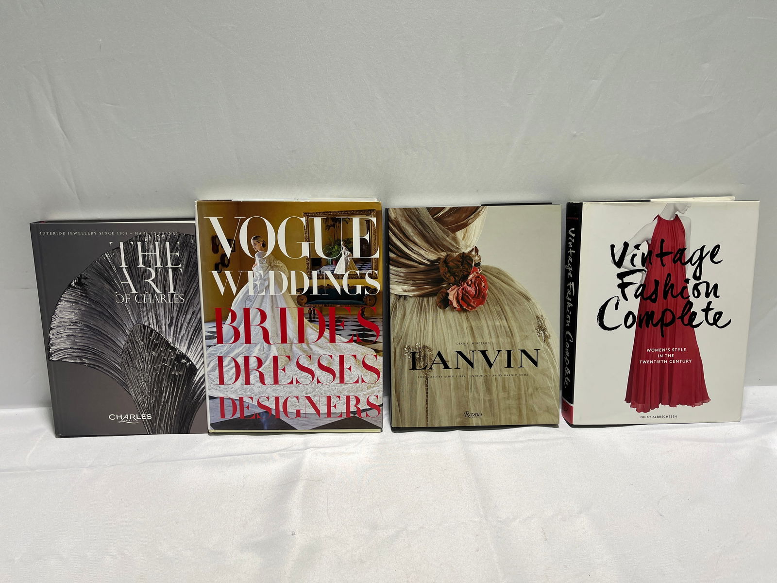 H1589 Four Fashion Books: Vogue Lanvin Charles (1 of 6)
