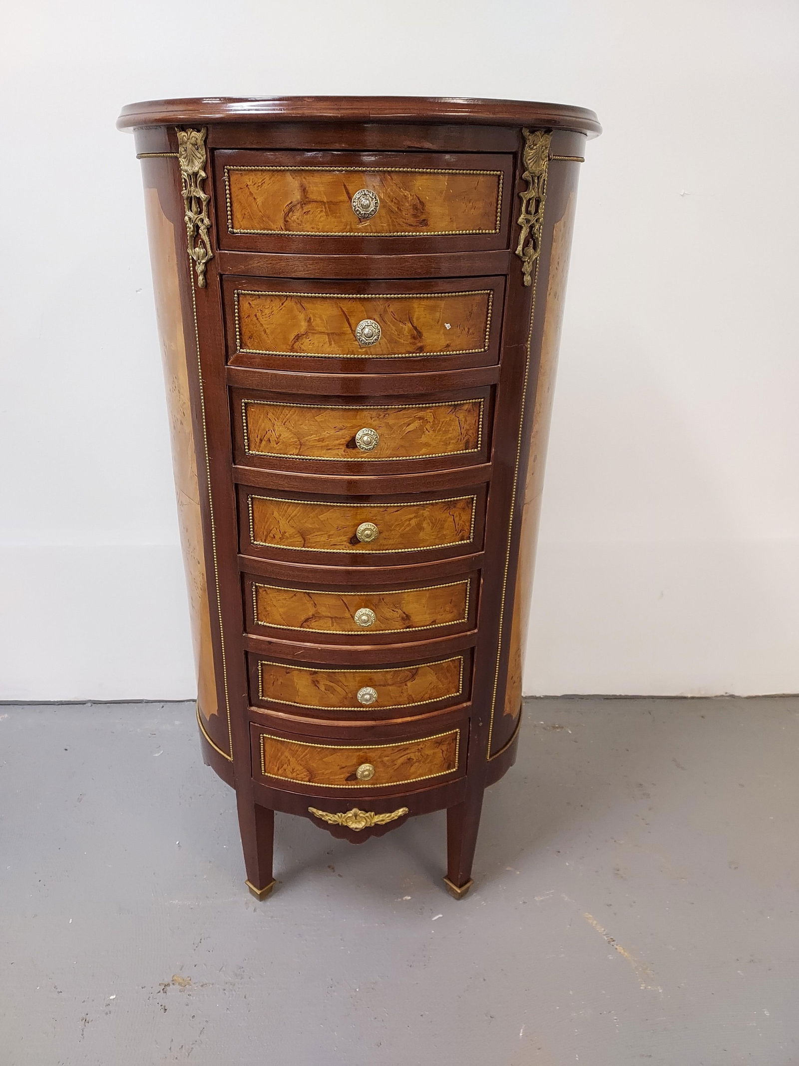 H138 Louis XVI style tall chest (1 of 11)