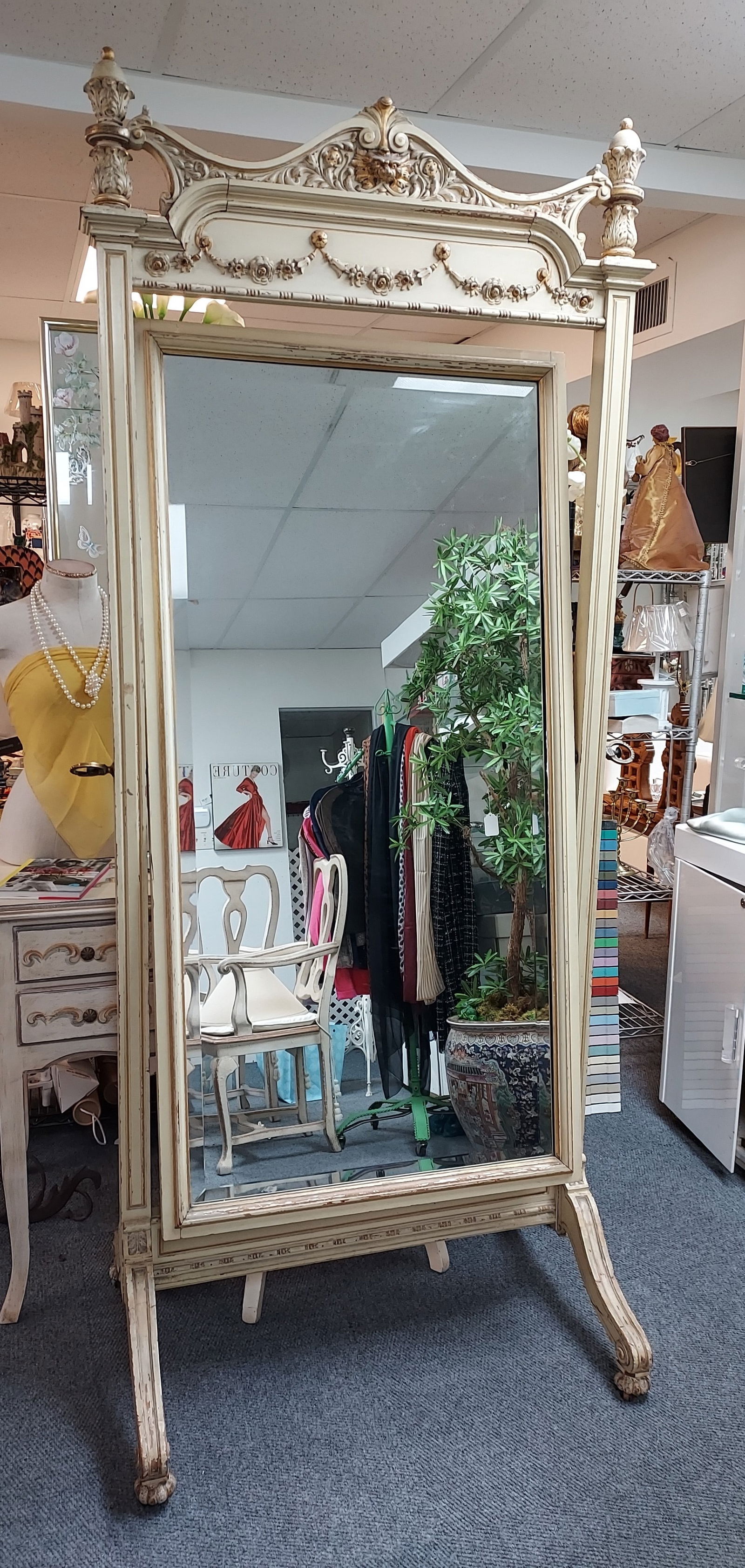 H405 Cheval French Style Mirror (1 of 13)