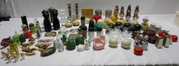 H934 An assortment of salt and pepper shakers.