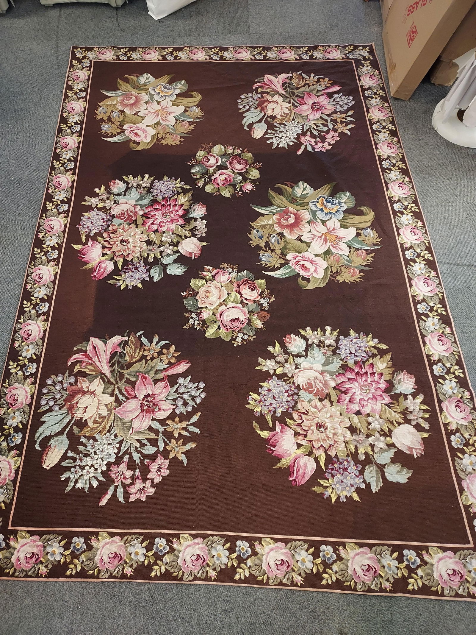 H396 Romanian Style Flat Weave Rug (1 of 10)