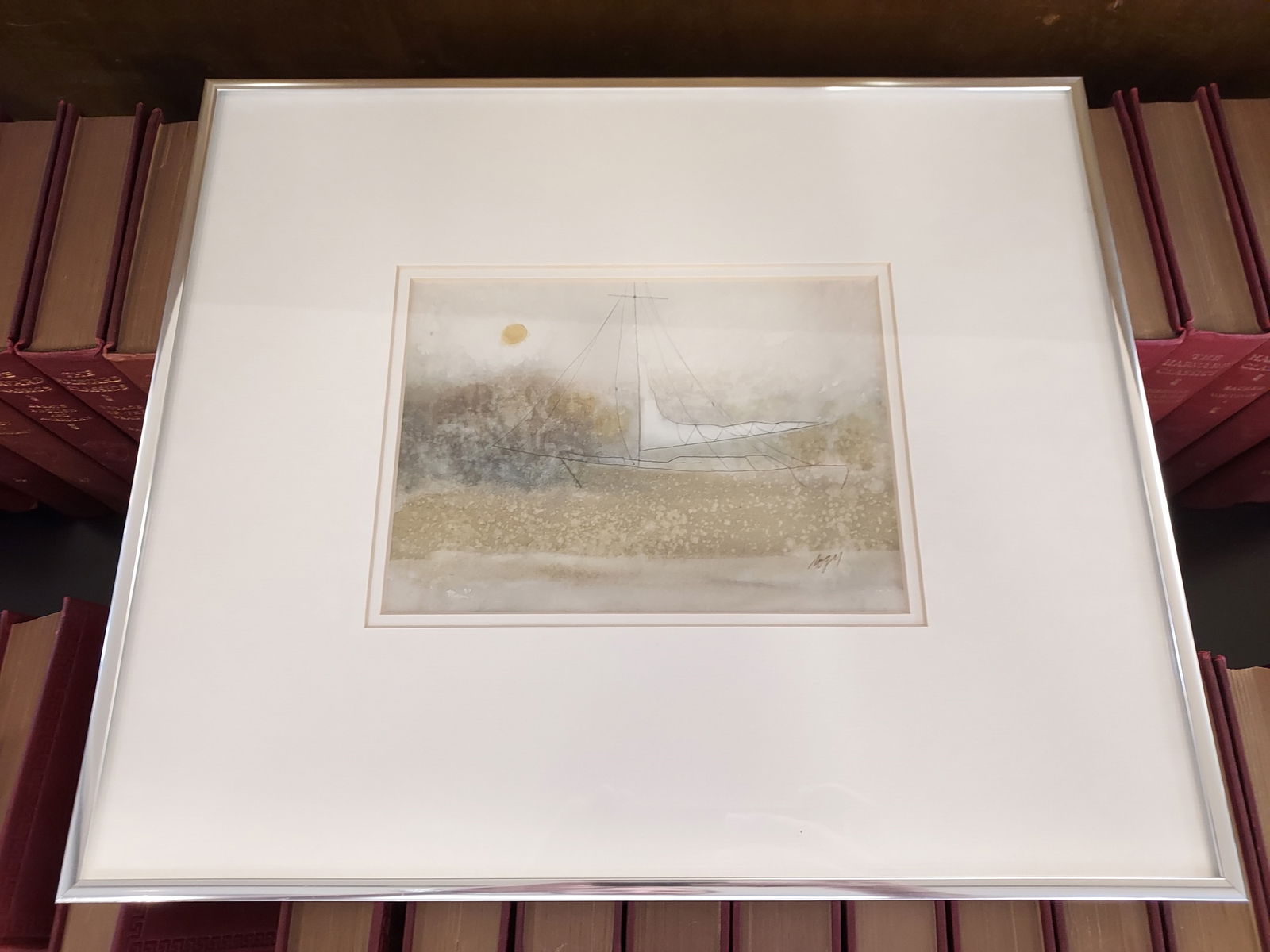 H205 ROGER HAAS WATERCOLOR PAINTING (1 of 6)