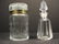 FOUR CONTEMPORARY GLASS PERFUME BOTTLES - 2