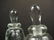 FOUR CONTEMPORARY GLASS PERFUME BOTTLES - 5