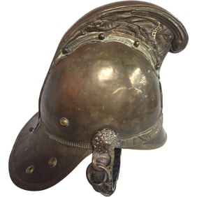 NEW SOUTH WALES FIRE BRIGADE BRASS HELMET