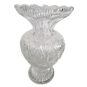 WATERFORD MASTER CUTTER DOUBLE SIGNED VASE