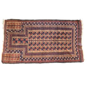 A BALUCH PRAYER RUG