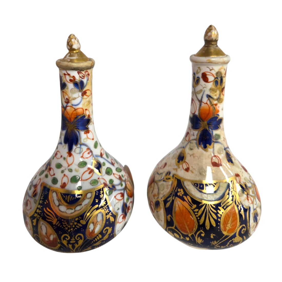 2 ROYAL CROWN DERBY IMARI SCENT  BOTTLES (1 of 7)