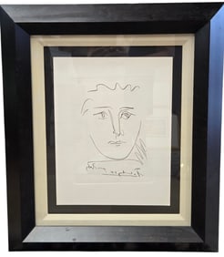 PICASSO "POOR ROBY" PLATE SIGNED ETCHING PRINT
