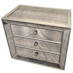 3 DRAWER MIRRORED SMALL CHEST