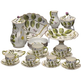 16PC WORCESTER BLIND EARL PARTIAL CHINA SET