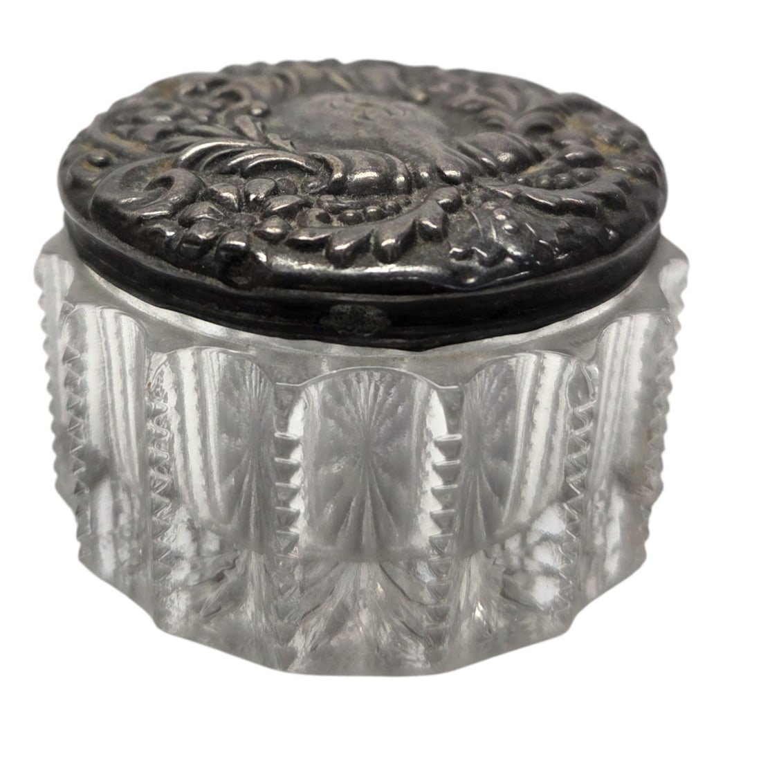 6 PC STERLING SILVER VANITY SET - 10