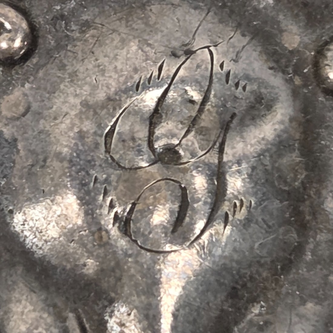 6 PC STERLING SILVER VANITY SET - 11