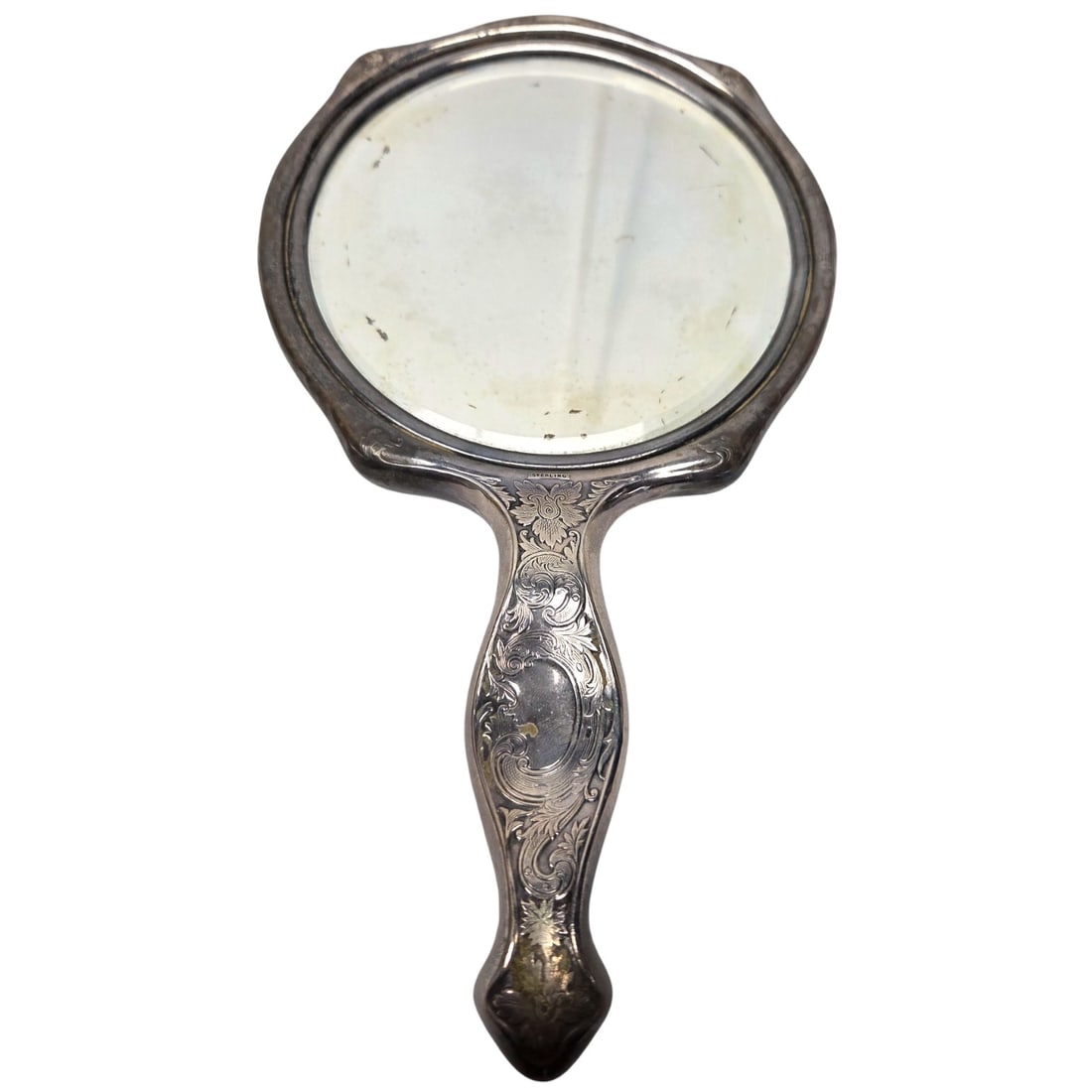 6 PC STERLING SILVER VANITY SET - 2