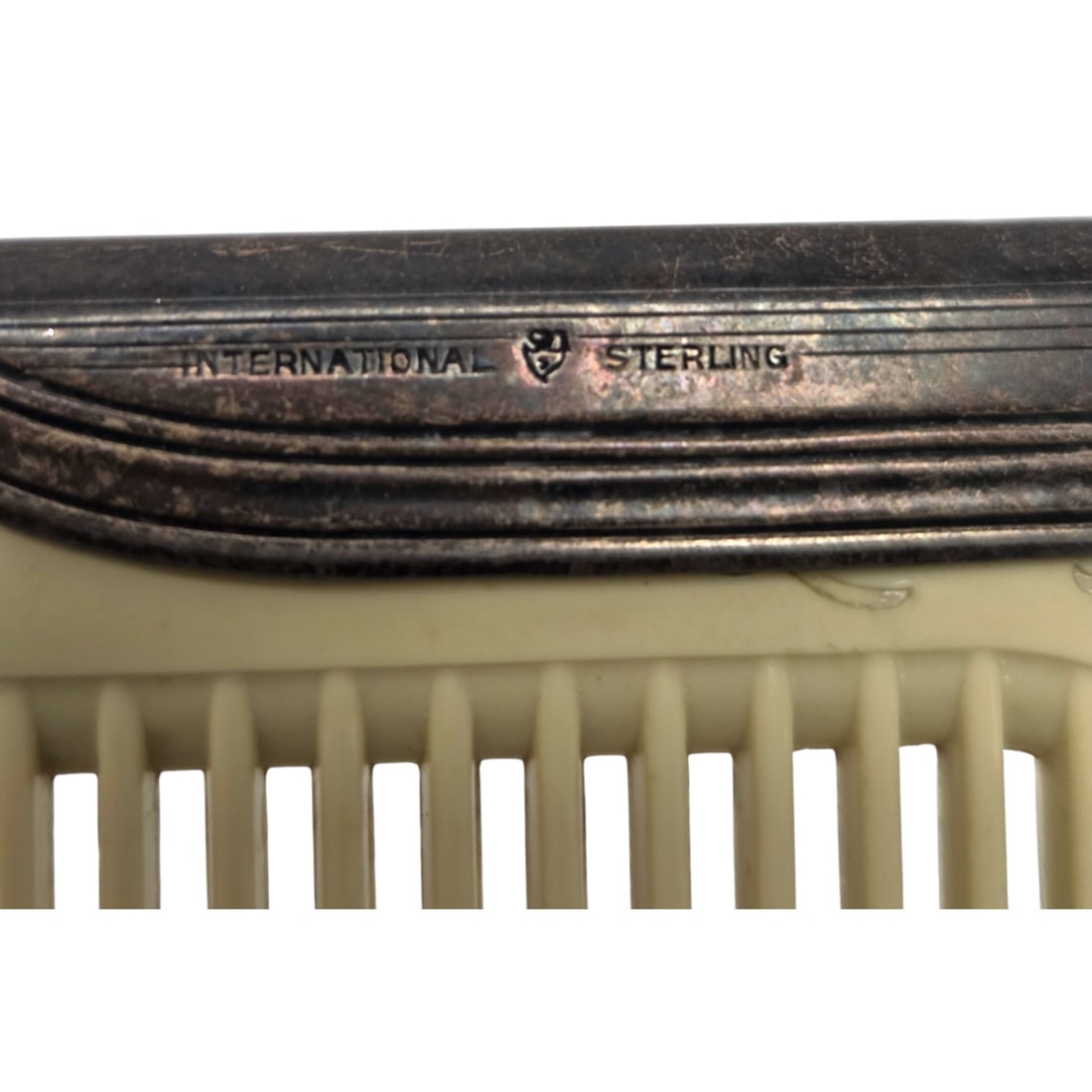 6 PC STERLING SILVER VANITY SET - 5