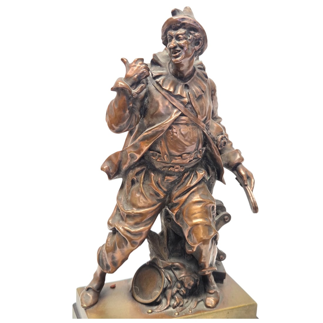 VIKTOR TILGNER BRONZE & MARBLE BOOKENDS - 6