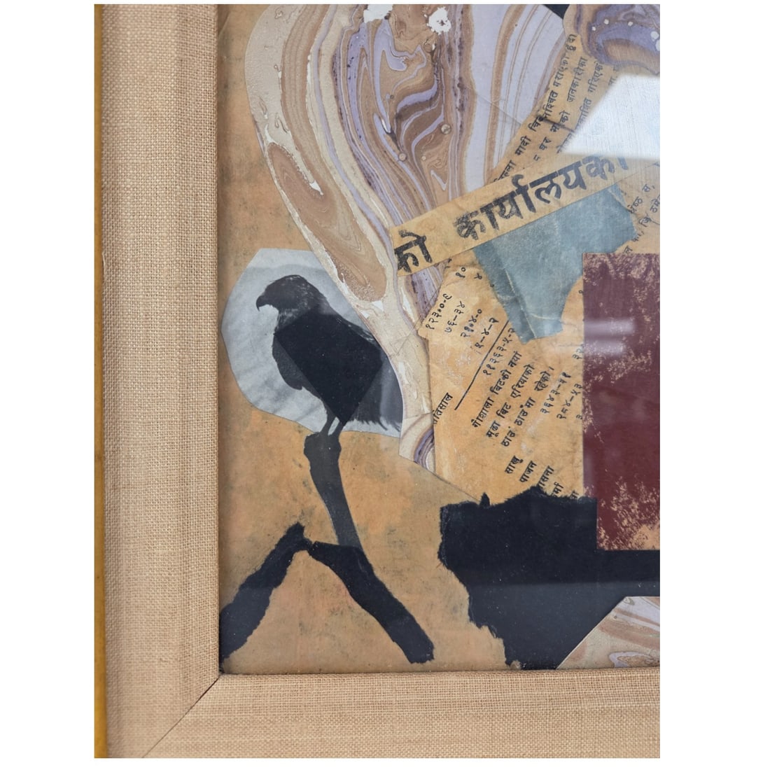 MIXED MEDIUM COLLAGE BY ARTIST BW - 2