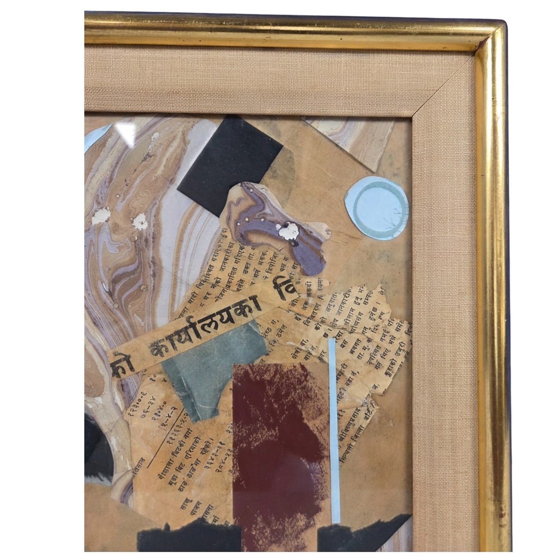 MIXED MEDIUM COLLAGE BY ARTIST BW - 6