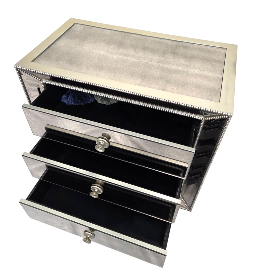 3 DRAWER MIRRORED SMALL CHEST - 4
